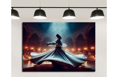 Semah Yapan Derviş Tablosu dkmr544