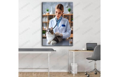 Veteriner Tabloları, Pet Center, Evcil Dostlarımız Kedi ve Köpek Tabloları vtr72