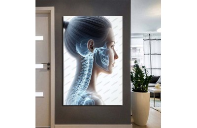 Fizik Tedavi ve Rehabilitasyon Temalı Kanvas Tablo ftv1