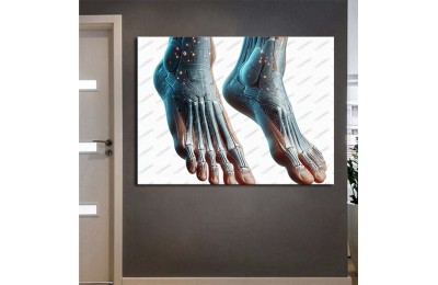 Fizik Tedavi ve Rehabilitasyon Temalı Kanvas Tablo ftv13