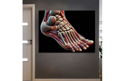 Fizik Tedavi ve Rehabilitasyon Temalı Kanvas Tablo ftv15