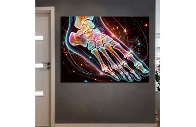 Fizik Tedavi ve Rehabilitasyon Temalı Kanvas Tablo ftv27