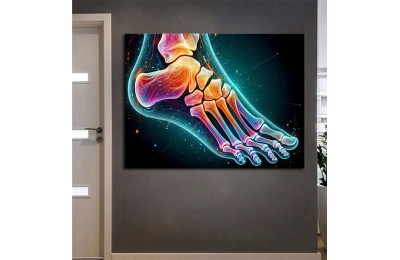 Fizik Tedavi ve Rehabilitasyon Temalı Kanvas Tablo ftv3