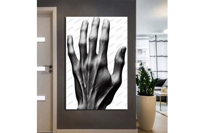 Fizik Tedavi ve Rehabilitasyon Temalı Kanvas Tablo ftv39