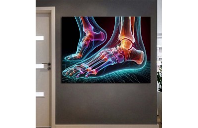 Fizik Tedavi ve Rehabilitasyon Temalı Kanvas Tablo ftv40