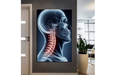 Fizik Tedavi ve Rehabilitasyon Temalı Kanvas Tablo ftv7