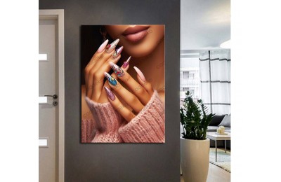 dkm-trn11 Nail Art Tırnak Süsleme Sanatı Tablo