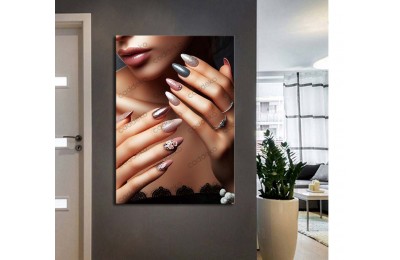 dkm-trn12 Nail Art Tırnak Süsleme Sanatı Tablo