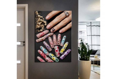 dkm-trn16 Nail Art Tırnak Süsleme Sanatı Tablo