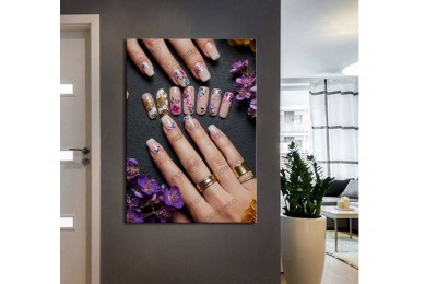 dkm-trn17 Nail Art Tırnak Süsleme Sanatı Tablo