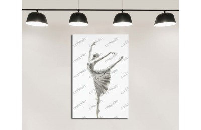 dkmr566 Dans Eden Kadın Heykeli Tablosu Dekoratif Tablo 