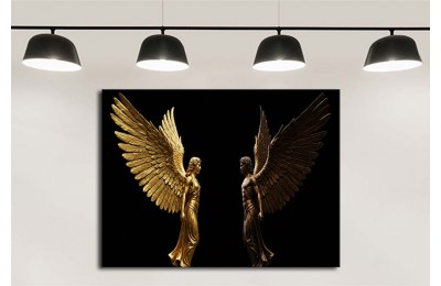 dkmr593 Düşmüş Melekler Dekoratif Tablo 
