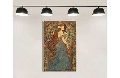 dkmr595 Fantastik Kadın Tablosu Dekoratif Tablo 