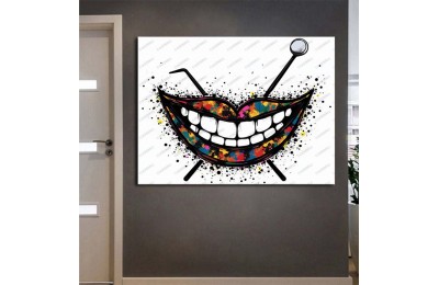 dsc649 Ağız ve Diş Polikliniği, Dişçi Tabloları, Diş Hekimi, Tablo