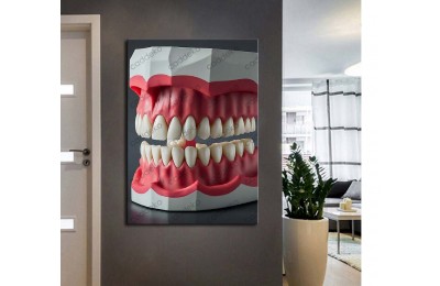 dsc658 Ağız ve Diş Polikliniği, Dişçi Tabloları, Diş Hekimi, Tablo