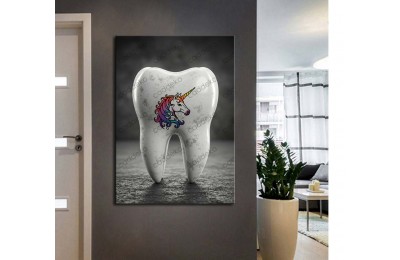dsc771 Ağız ve Diş Polikliniği, Dişçi Tabloları, Diş Hekimi, Unicorn Tablo