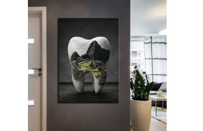 dsc774 Ağız ve Diş Polikliniği, Dişçi Tabloları, Diş Hekimi, Machu Picchu Tablo