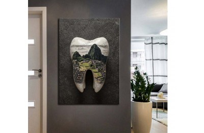 dsc775 Ağız ve Diş Polikliniği, Dişçi Tabloları, Diş Hekimi, Machu Picchu Tablo