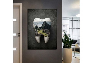 dsc776 Ağız ve Diş Polikliniği, Dişçi Tabloları, Diş Hekimi, Machu Picchu Tablo