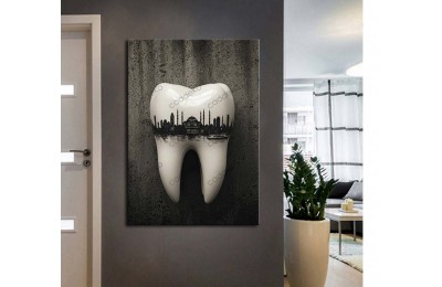 dsc813 Ağız ve Diş Polikliniği, Dişçi Tabloları, Diş Hekimi, İstanbul Tablo