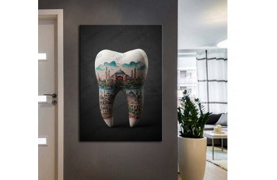 dsc814 Ağız ve Diş Polikliniği, Dişçi Tabloları, Diş Hekimi, İstanbul Tablo