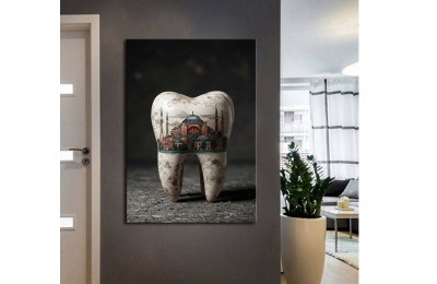 dsc817 Ağız ve Diş Polikliniği, Dişçi Tabloları, Diş Hekimi, İstanbul Aya Sofya Camisi Tablo