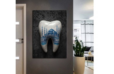 dsc819 Ağız ve Diş Polikliniği, Dişçi Tabloları, Diş Hekimi, Sultan Ahmet Camisi Tablo