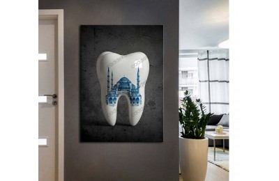 dsc822 Ağız ve Diş Polikliniği, Dişçi Tabloları, Diş Hekimi, Sultan Ahmet Camisi Tablo