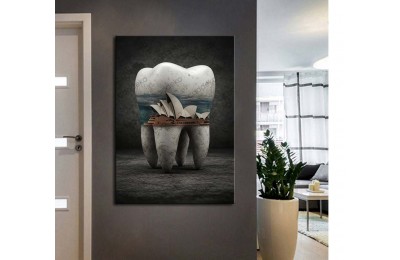 dsc844 Ağız ve Diş Polikliniği, Dişçi Tabloları, Diş Hekimi, Sidney Opera Binası Tablo