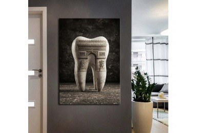 dsc852 Ağız ve Diş Polikliniği, Dişçi Tabloları, Diş Hekimi, Arc de Triomphe Tablo