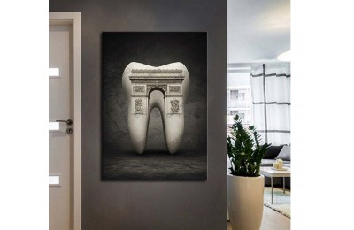 dsc853 Ağız ve Diş Polikliniği, Dişçi Tabloları, Diş Hekimi, Arc de Triomphe Tablo