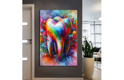 Ağız ve Diş Sağlığı Polikliniği Tabloları Dekoratif Diş, Dekoratif Dişçi, Dişçi Dekorasyonu dsc555