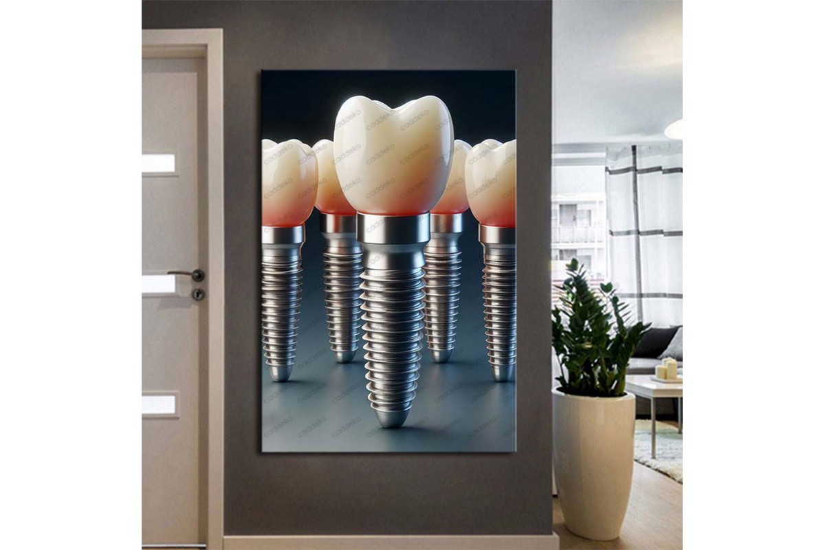 Ağız ve Diş Sağlığı Polikliniği Tabloları Dekoratif Diş, Dekoratif Dişçi, Dişçi Dekorasyonu dsc556