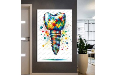 Ağız ve Diş Sağlığı Polikliniği Tabloları Dekoratif Diş, Dekoratif Dişçi, Dişçi Dekorasyonu dsc570