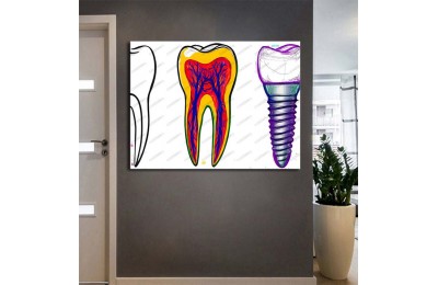 Ağız ve Diş Sağlığı Polikliniği Tabloları Dekoratif Diş, Dekoratif Dişçi, Dişçi Dekorasyonu dsc578