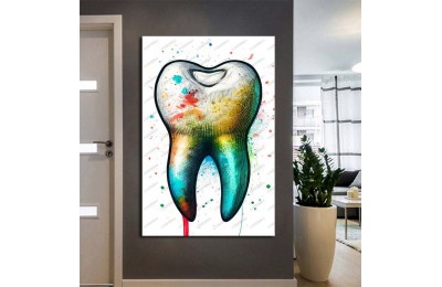 Ağız ve Diş Sağlığı Polikliniği Tabloları Dekoratif Diş, Dekoratif Dişçi, Dişçi Dekorasyonu dsc582