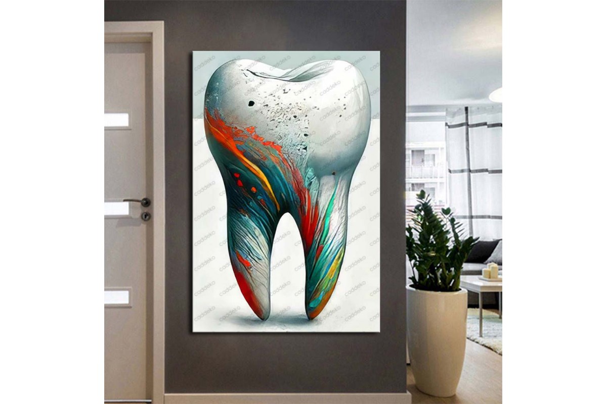 Ağız ve Diş Sağlığı Polikliniği Tabloları Dekoratif Diş, Dekoratif Dişçi, Dişçi Dekorasyonu dsc600
