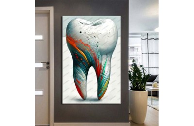 Ağız ve Diş Sağlığı Polikliniği Tabloları Dekoratif Diş, Dekoratif Dişçi, Dişçi Dekorasyonu dsc600