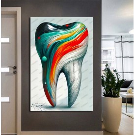 Ağız ve Diş Sağlığı Polikliniği Tabloları Dekoratif Diş, Dekoratif Dişçi, Dişçi Dekorasyonu dsc601