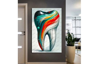 Ağız ve Diş Sağlığı Polikliniği Tabloları Dekoratif Diş, Dekoratif Dişçi, Dişçi Dekorasyonu dsc601