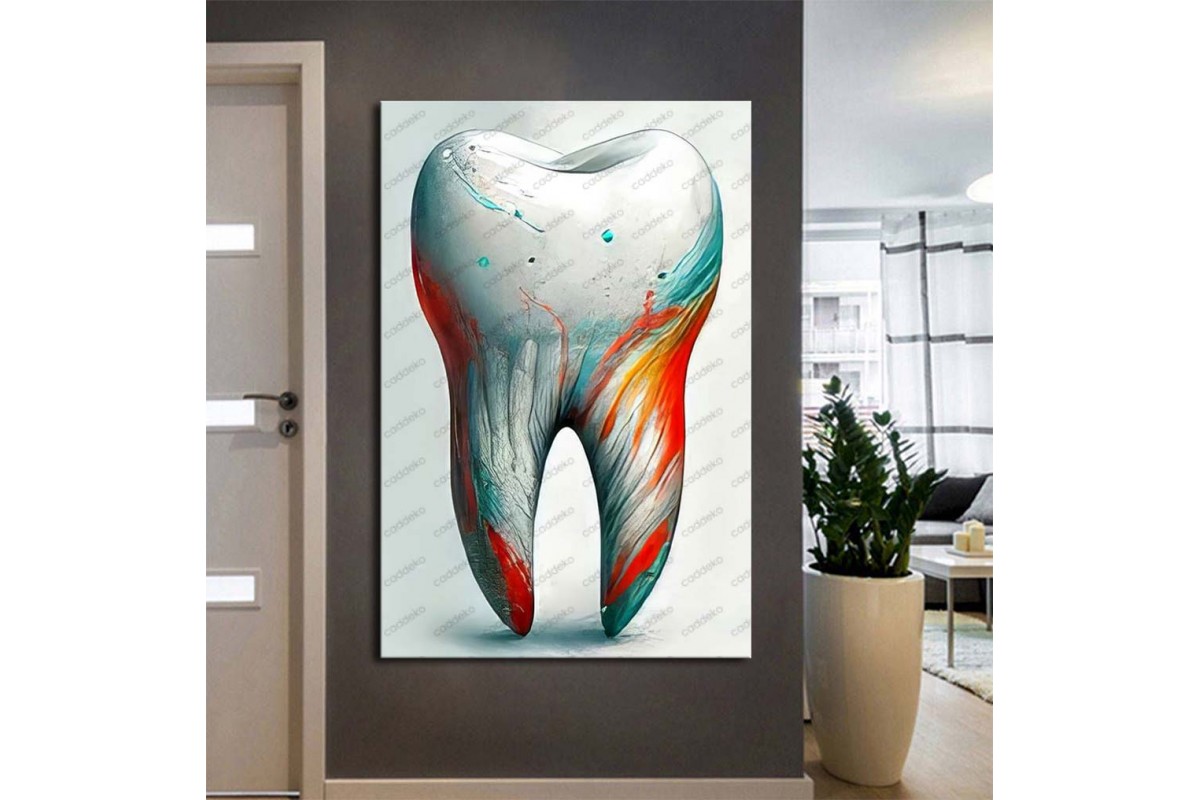 Ağız ve Diş Sağlığı Polikliniği Tabloları Dekoratif Diş, Dekoratif Dişçi, Dişçi Dekorasyonu dsc602