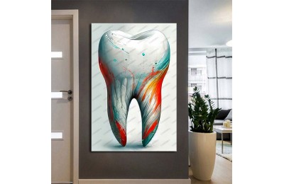 Ağız ve Diş Sağlığı Polikliniği Tabloları Dekoratif Diş, Dekoratif Dişçi, Dişçi Dekorasyonu dsc602