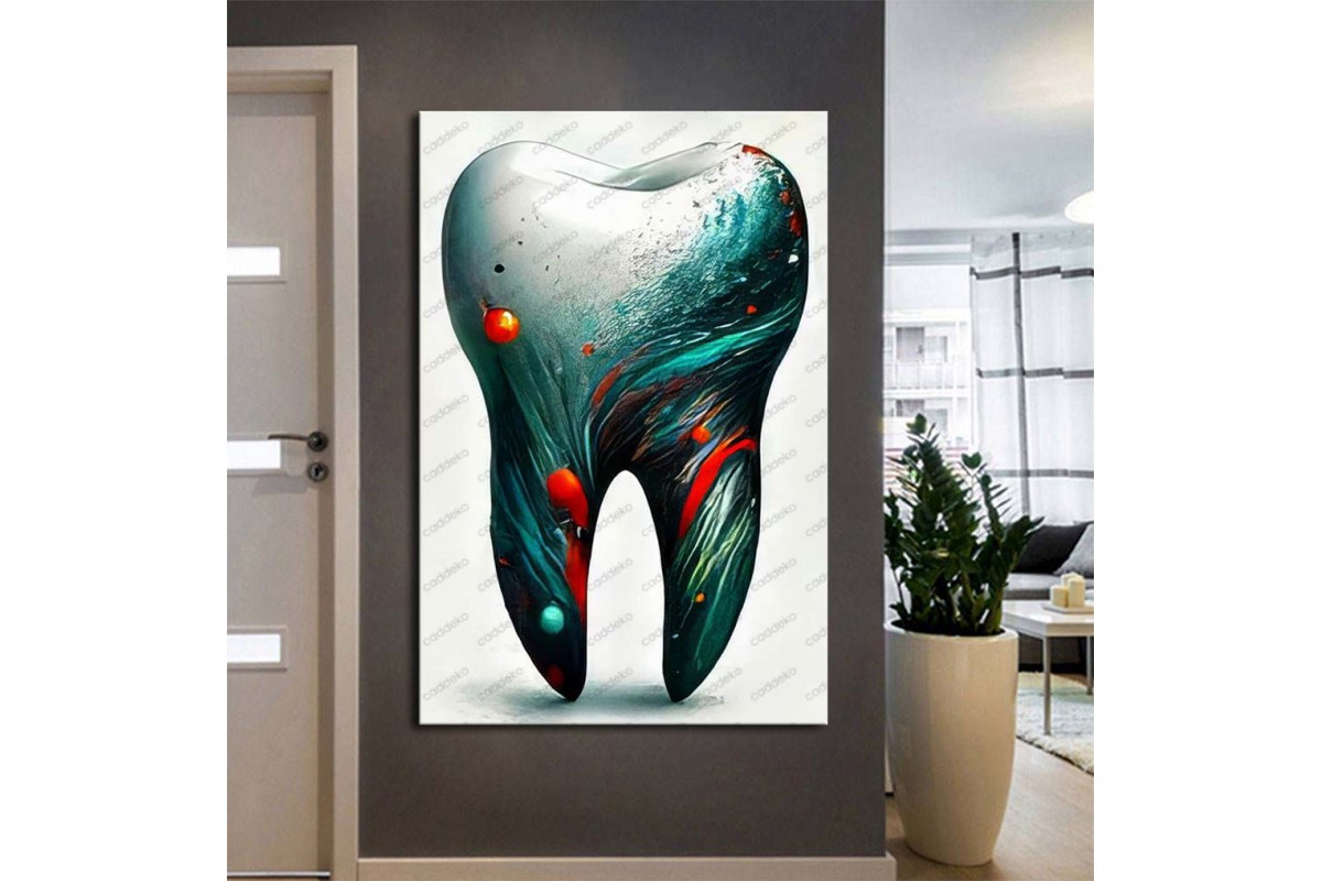 Ağız ve Diş Sağlığı Polikliniği Tabloları Dekoratif Diş, Dekoratif Dişçi, Dişçi Dekorasyonu dsc605