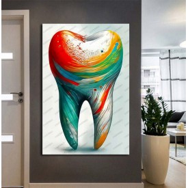 Ağız ve Diş Sağlığı Polikliniği Tabloları Dekoratif Diş, Dekoratif Dişçi, Dişçi Dekorasyonu dsc606