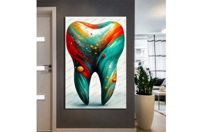 Ağız ve Diş Sağlığı Polikliniği Tabloları Dekoratif Diş, Dekoratif Dişçi, Dişçi Dekorasyonu dsc609