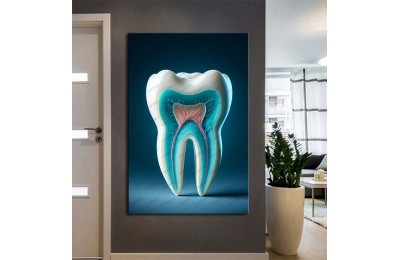 Ağız ve Diş Sağlığı Polikliniği Tabloları Dekoratif Diş, Dekoratif Dişçi, Dişçi Dekorasyonu dsc612