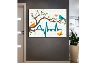 Poliklinik Klinik Hastane Dekorasyonu Medikal Hastane Tabloları hst196