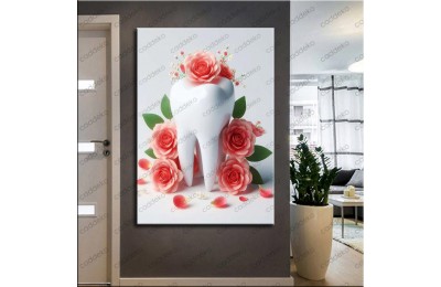 Ağız ve Diş Polikliniği, Dişçi Tabloları Dekoratif Diş, Dekoratif Dişçi, Dişçi Dekorasyonu dsc621