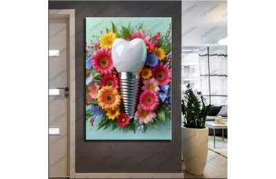 Ağız ve Diş Polikliniği, Dişçi Tabloları Dekoratif Diş, Dekoratif Dişçi, Dişçi Dekorasyonu dsc625