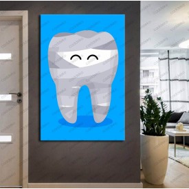 Ağız ve Diş Sağlığı Polikliniği Tabloları Dekoratif Diş, Dekoratif Dişçi, Dişçi Dekorasyonu dsc-107